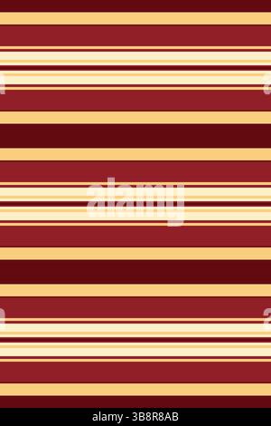 Elegant horizontal stripes in rich burgundy and pale gold.  Perfect for backgrounds, textile design, or adding a touch of sophisticated style to any p Stock Vector