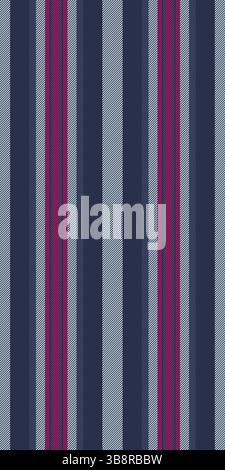 Composition seamless fabric stripe, shabby pattern textile texture. Suit background vector lines vertical in dark and light colors palette. Stock Vector