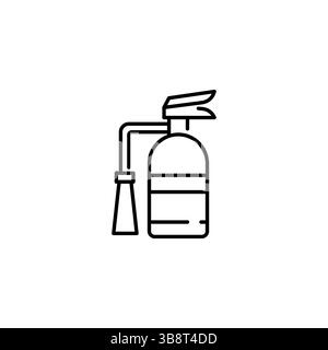 Fire extinguisher icon Stock Vector