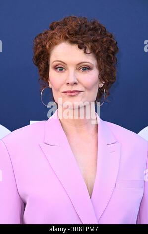 Rebecca Wisocky bei der Präsentaion des CBS Programms 2025-26 in den