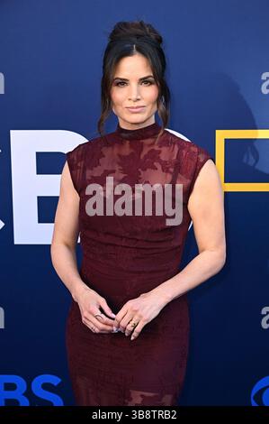 Katrina Law bei der Präsentaion des CBS Programms 2025-26 in den