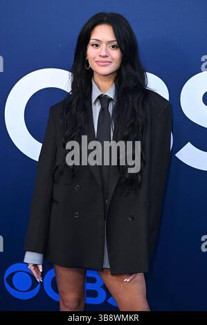 Gigi Zumbado bei der Präsentaion des CBS Programms 2025-26 in den ...