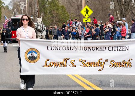 Patriots Day parade and ceremonies celebrating the 250th anniversary of