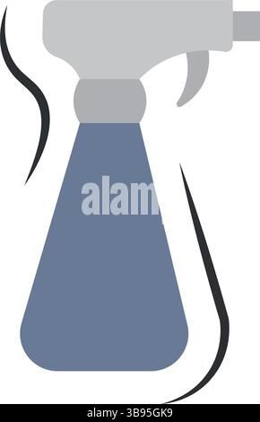 Spray bottle cleaner icon. Vector illustration Stock Vector