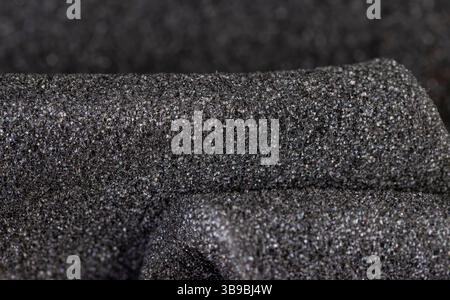 foam for safe packaging of objects and products, foamy soft foam for giving elasticity to objects or sound insulation or as a packaging material, clos Stock Photo