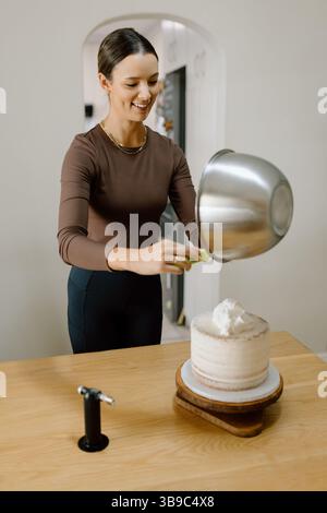 Home Baker Small Business Entrepreneur Stock Photo