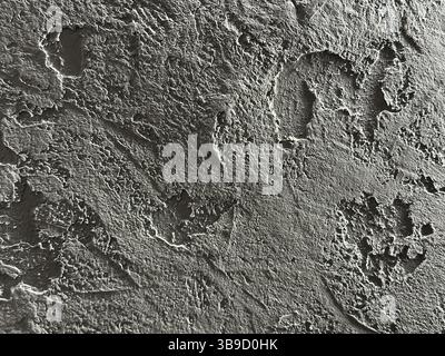 Abstract background of a textured gray concrete surface. Rough texture and monochromatic tones create a sense of depth and dimension Stock Photo