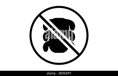 Anti Bug Icon Vector Illustration Design Stock Vector