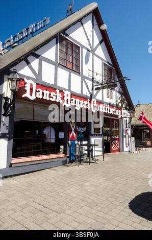 Danish Bakery in Solvang Stock Photo