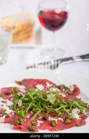 Carne Salada from Trentino, Italy Stock Photo