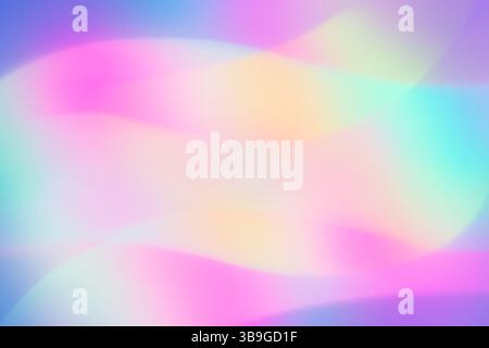 A soft and dreamy pastel gradient with smooth transitions between colors, creating a serene and calming visual experience. Ideal for backgrounds or mo Stock Photo