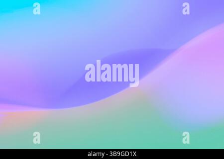 A soothing abstract background with soft pastel colors blending seamlessly. The gentle gradient transitions offer a sense of calm and creativity, maki Stock Photo
