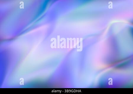 Soft pastel iridescent abstract background with dreamy colors blending harmoniously. This smooth gradient creates an ethereal and calming atmosphere p Stock Photo