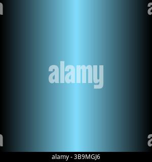Dark Blue to Cyan Gradient Background with Smooth Color Transition Vector Stock Vector