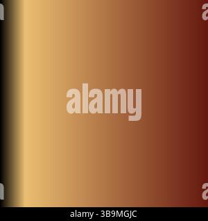 Dark Brown to Light Beige Gradient Background with Smooth Color Transition Vector Stock Vector