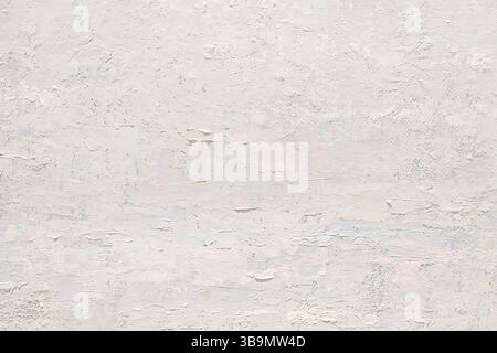 Rough large light brushstrokes of oil paint on canvas. Artistic vintage background for in design. Stock Photo
