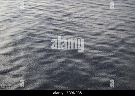 Small waves, sea, sea surface, Baltic Sea Stock Photo