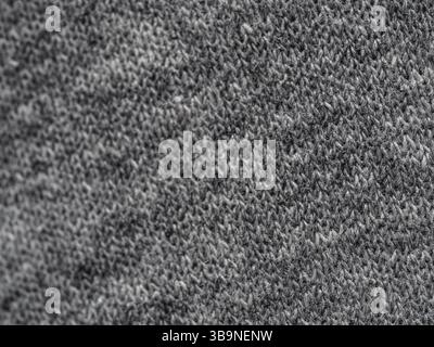 Gray cotton fabric texture. Clothes cotton jersey background with folds Stock Photo