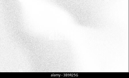 Noise grain background gradient pattern with grainy effect. Black white stipple dust overlay adds retro grit. Subtle pastel halftone strokes create Stock Vector