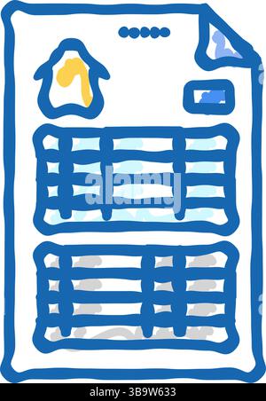 building specifications architectural drafter color icon vector ...