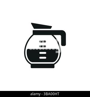 Coffee Pot Icon Stock Vector