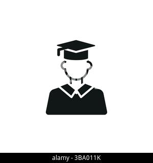Graduate Student Icon Stock Vector