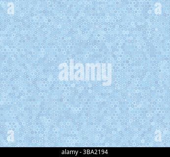 Blue hexagonal honeycomb mesh pattern with text space Vector Stock ...