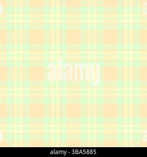 Seamless plaid pattern in pastel hues. Ideal for backgrounds, textiles, or creative projects needing a delicate, woven texture and soft colors. Stock Vector