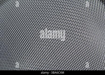 Fine metal mesh textured abstract background Stock Photo