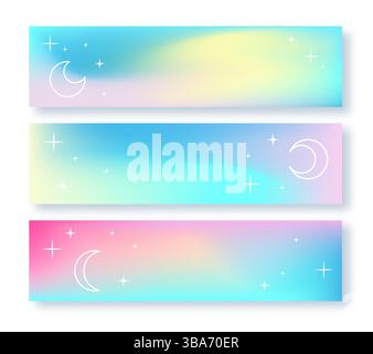 Creative banner collection Stock Vector