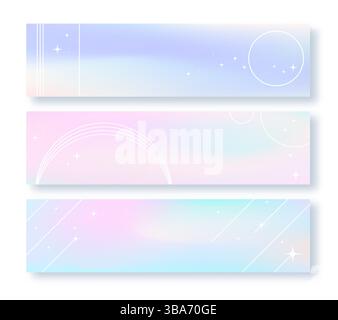 Creative banner collection Stock Vector