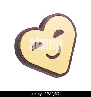 Smiley Faces Icons Isolated Stock Photo - Alamy