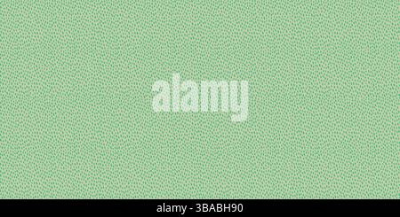 Vintage polka dot horizontal seamless pattern in faded mint green and soft yellow. Hand drawn vector texture with irregular dots and worn, grainy Stock Vector