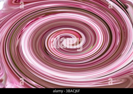 Abstract pink and brown swirl pattern design with artistic textured style Stock Photo