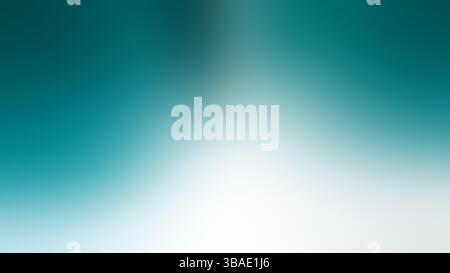 Abstract dark teal background with light . Blurred turquoise water backdrop.  banner, wallpaper or poster . Abstract gradient background with blue Stock Photo