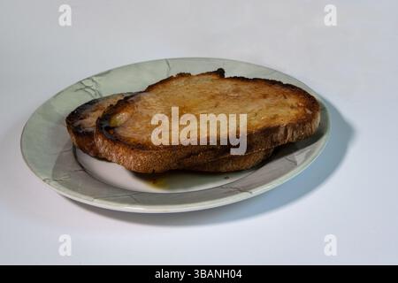 Hot Buttered Toast Stock Photo