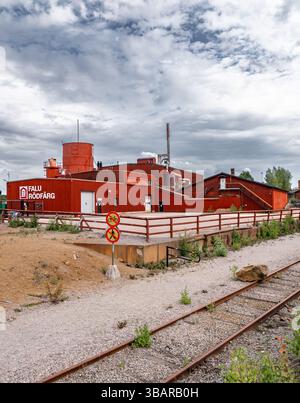 Falu Rödfärg pigment factory, Falun, Sweden Stock Photo - Alamy