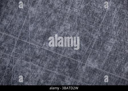 micro photography, extreme close up scratched metal surface texture Stock Photo