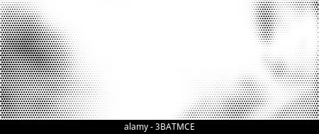 Hexagon fade background Pattern. Halftone Fade Vector Texture Gradient Background. Honeycomb Abstract Pixel Geometric Modern Overlay Design Stock Vector
