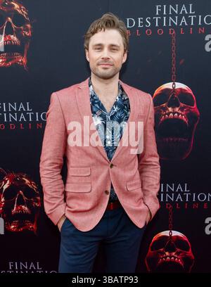 Max Lloyd-Jones attends the world premiere of Warner Bros' "Final