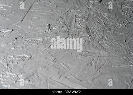 Gray background with paint and plaster texture. Use for a banner or template. High quality photo Stock Photo