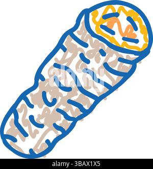 powder turmeric sketch hand drawn vector Stock Vector Image & Art - Alamy