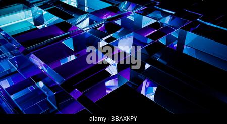 System Engineering as a Futuristic Concept Art Stock Photo