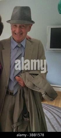 Undated handout photo issued by Metropolitan Police of John Mackey, 87, who was attacked in the street and left for dead for the sake of a box of cornflakes and a shepherd's pie. Mackey had visited a north London Co-op store where he bought food and a newspaper before visiting a kebab shop on the afternoon of Tuesday May 6. He was allegedly followed in the street and set upon when he reached Goodchild Road in Manor House. Emergency services were alerted after he was found unconscious and bleeding from his head at around 5.53pm. Mr Mackey was taken to hospital where he regained consciousness bu Stock Photo