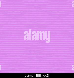Horizontal striped seamless pattern with hand drawn pencil textured lines. Simple background with sketchy scribble stripes in pink purple colors Stock Vector