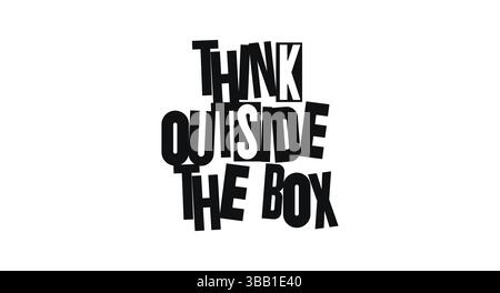 Think Out Of The Box Vector. Box logo Stock Vector Image & Art - Alamy