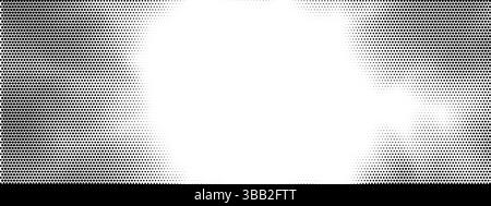 Hexagon fade background Halftone Pattern. Vector Honeycomb Texture. Hexagon Gradient Background. Honeycomb Abstract Pattern Dot Geometric Modern Fade Stock Vector