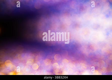 blue holographic glitter stars abstract patterned background for design purpose Stock Photo