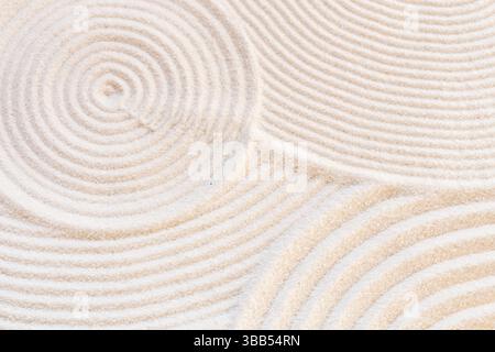 White sand pattern texture close up Stock Photo