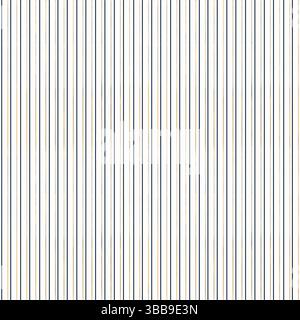Cute dark blue stripes on seamless pattern. Watercolor illustration. Vertical gray-blue stripes, isolated on white background. Repetitive strict and s Stock Photo